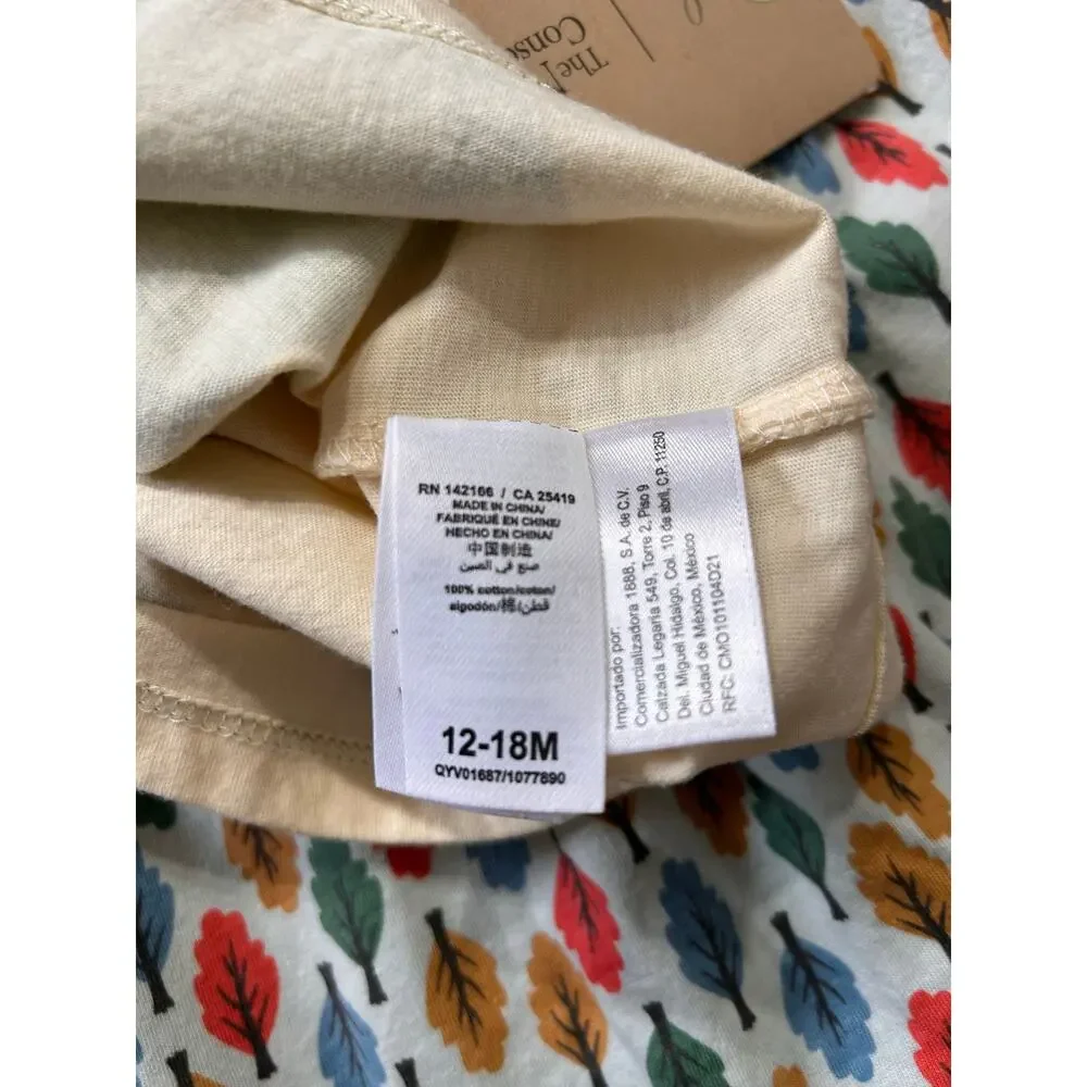 NWT Peek x The Nature Conservancy Two Piece Outfit, 12-18 Months